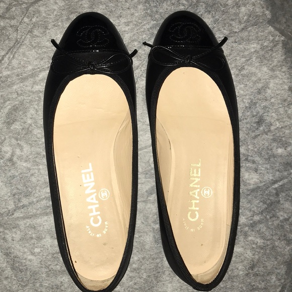 Chanel Ballerinas (Ballet Flats), Size 6, Black - Picture 5 of 8
